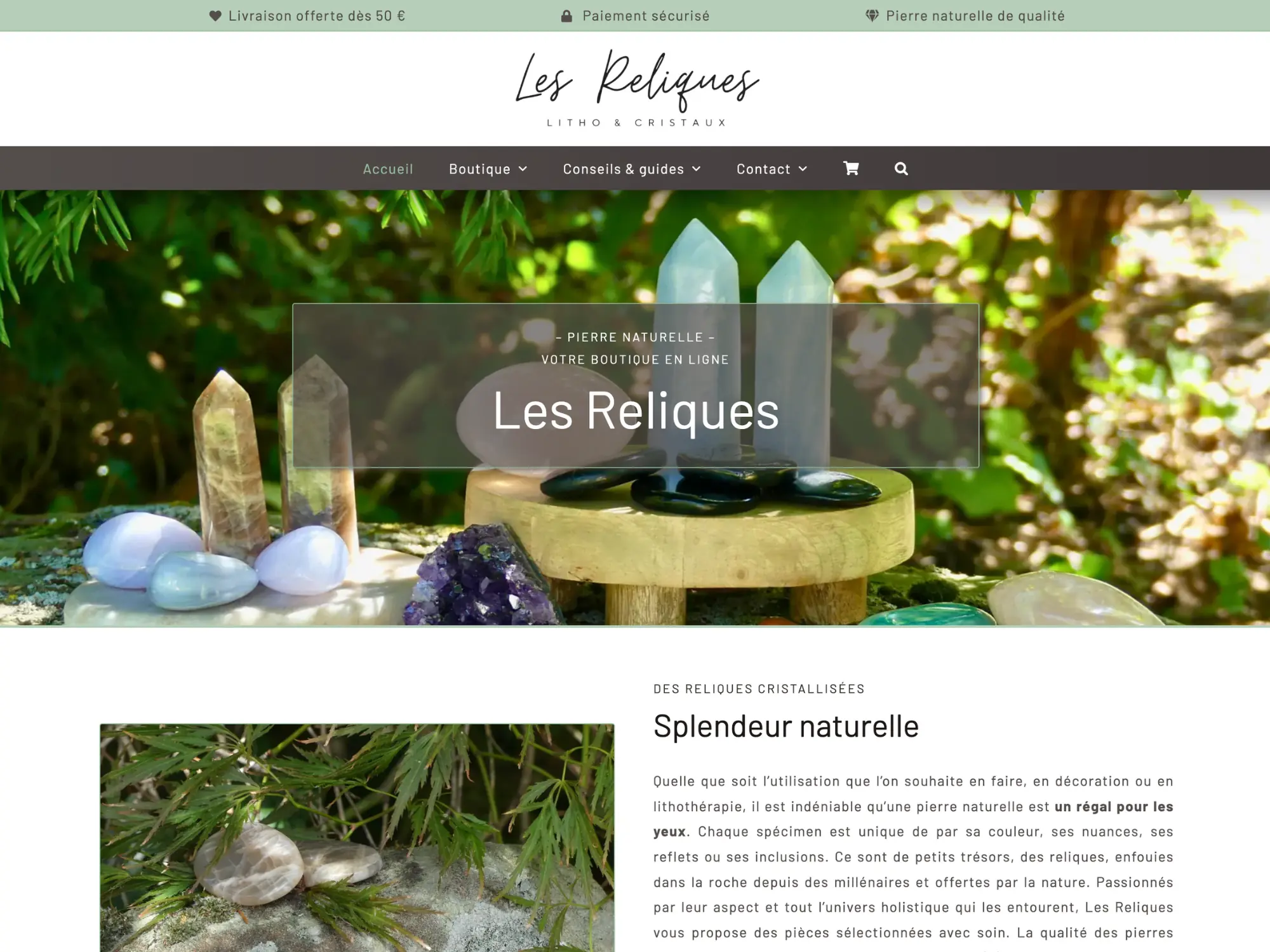Home Les Reliques mai 2025